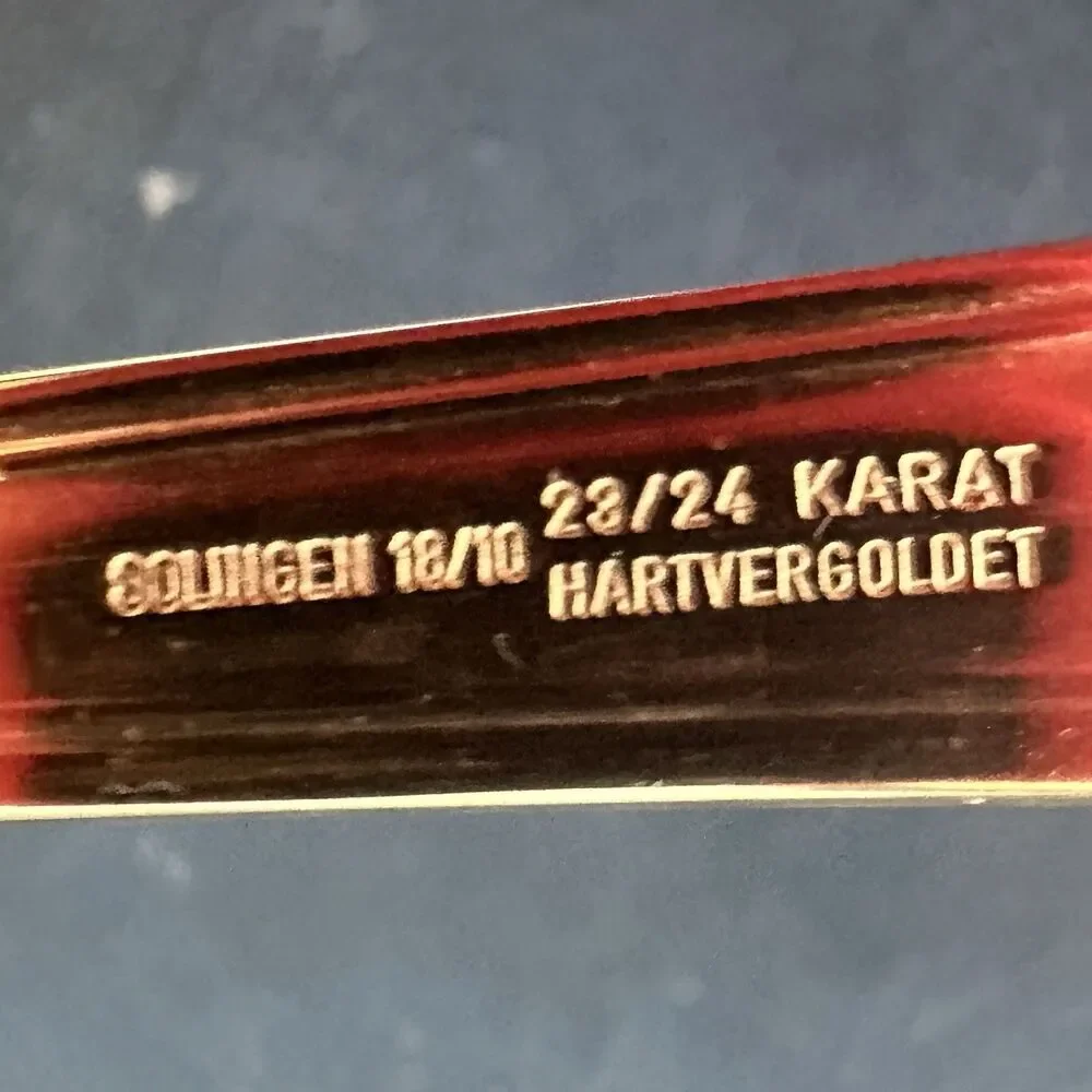 Unmarked vintage gold